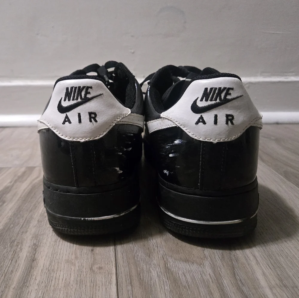 Nike Air Force Low 1 Black & White - Picture 4 of 9